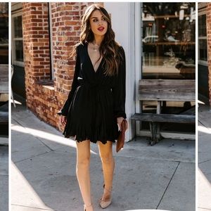 Vici Sensation Satin Ruffle Romper